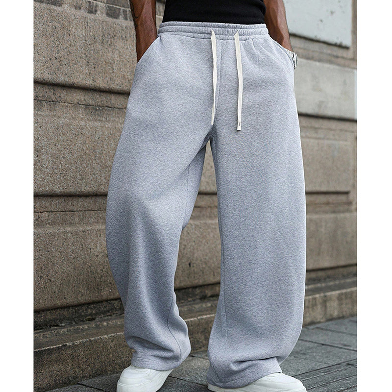 🩳 50% KORTING! 👖 Herenbroek met trekkoord - Comfortabele katoenen stof, zakken en een casual stijl voor dagelijks gebruik en sporten 🏃♂️