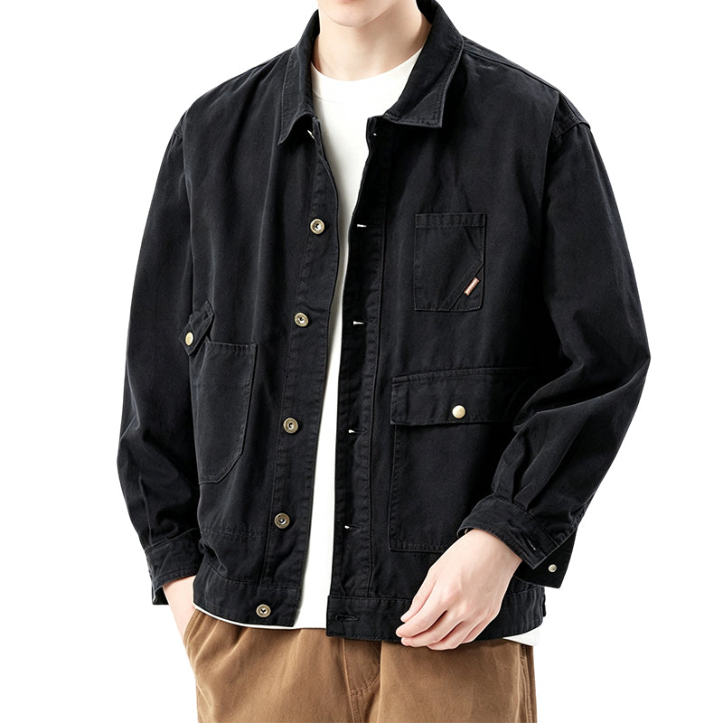 Klassieke losvallende cargo-jack voor heren
