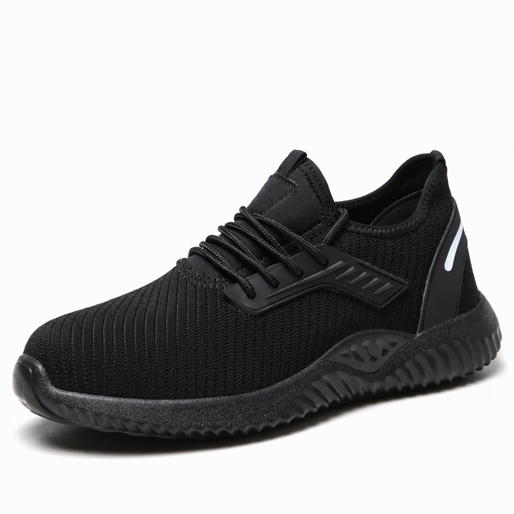 💖Hallo~ Mis het niet als je het leuk vindt🎁👍Veiligheidsschoenen met stalen neus voor heren. Ademende werkschoenen. Lichtgewicht. Prikresterende en beschermende schoenen