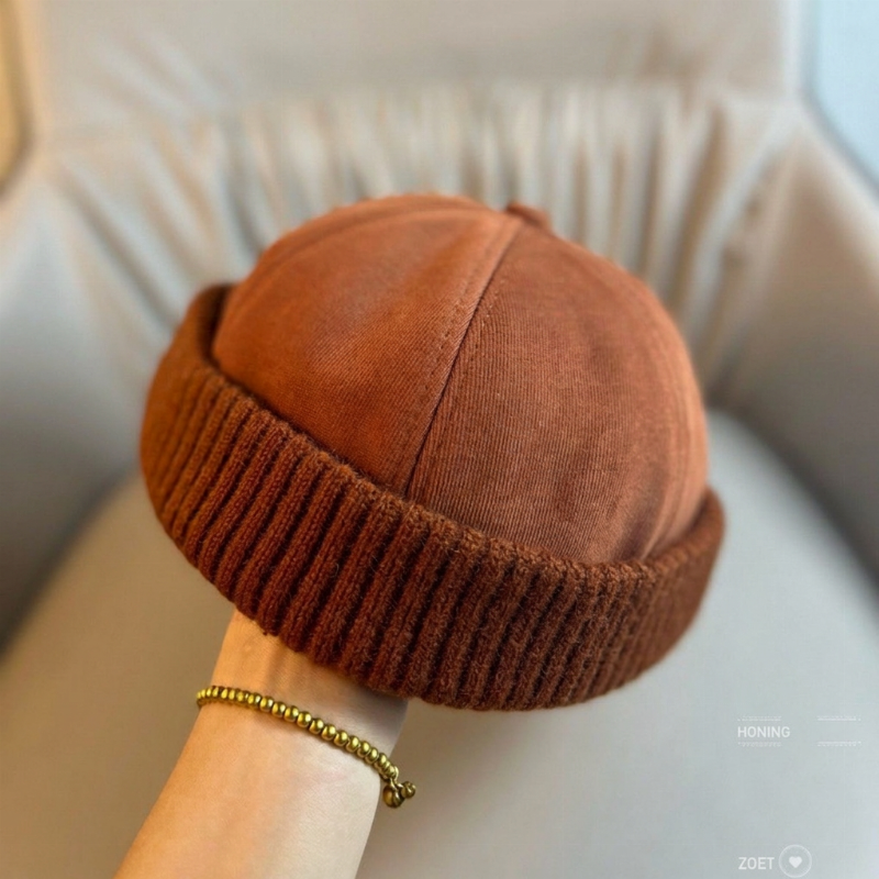 💋Geniet van een 30-daags probleemloos retourbeleid!✅️Unisex Warme Gebreide Muts Zonder Klep