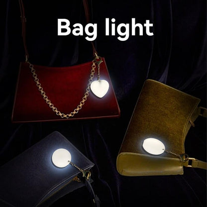 💡🤍 Inteligentna lampa LED do torby – jedno dotknięcie, idealne światło!