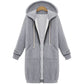 🔥 50% KORTING ✨ Lange Hoodie Jas – Warm & Zacht met Fleece
