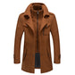 🔥 50% Korting 🧥 Nieuwe Wollen Herenjas met Dubbele Kraag – Elegante Warme Winterjas met Klassieke Stijl & Comfortabele Pasvorm ✨