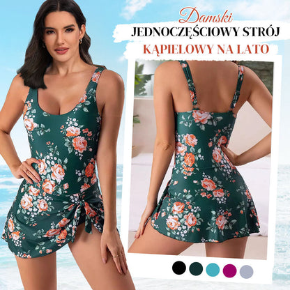🩱 Damski jednoczęściowy kostium kąpielowy - Dopasowany krój