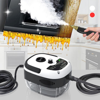🔥 Gorąca wyprzedaż 50% RABATU 🔥 Ręczny odkurzacz parowy 2500 W – idealny do głębokiego czyszczenia w wysokiej temperaturze i usuwania trudnych zabrudzeń 💨✨