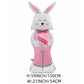🐰🎉 3 gigantyczne, stojące 3D balony w kształcie królików – radość z samodzielnie stojących dekoracji na każdą imprezę