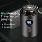 ⚡🪒 BŁYSKAWICZNA PROMOCJA 50%! Miniaturowa, przenośna golarka elektryczna – 15 ostrzy Turbo ze stali nierdzewnej, podwójny pierścień 3D, golenie na sucho i na mokro, ładowanie przez USB ✨