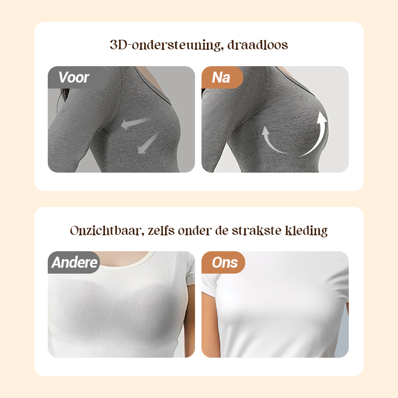 💖Hallo~ Mis het niet als je het leuk vindt🔥🔥Comfort Voorsluiting & Draadvrije Naadloze Bh