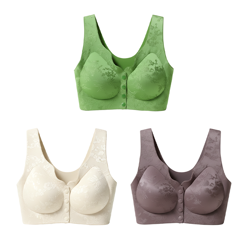 💖Hallo~ Mis het niet als je het leuk vindt🔥🔥Comfort Voorsluiting & Draadvrije Naadloze Bh