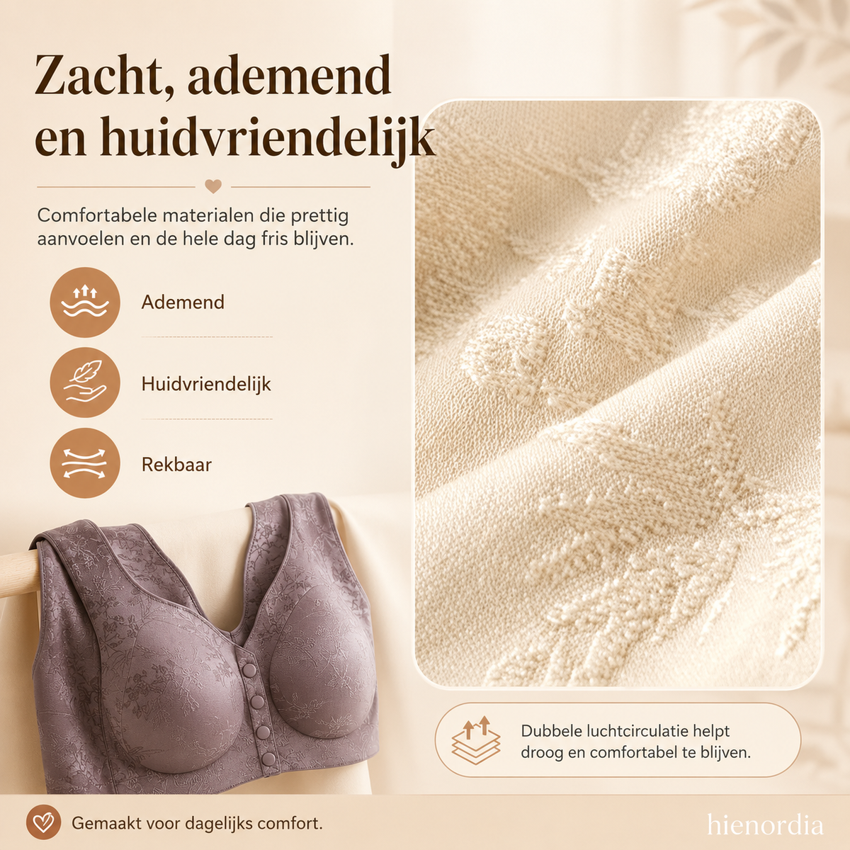 💖Hallo~ Mis het niet als je het leuk vindt🔥🔥Comfort Voorsluiting & Draadvrije Naadloze Bh