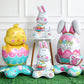 🐰🎉 3 gigantyczne, stojące 3D balony w kształcie królików – radość z samodzielnie stojących dekoracji na każdą imprezę