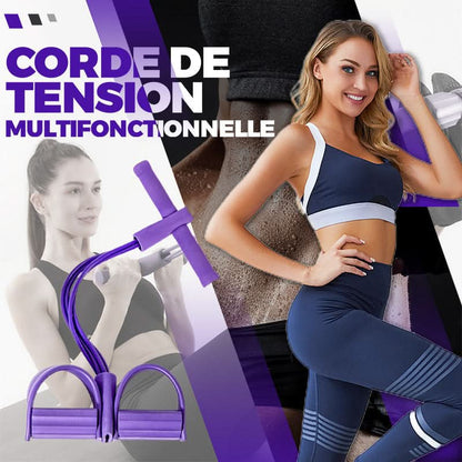 🔥💦  Skutecznie spala tłuszcz z brzucha-Wielofunkcyjna taśma fitness🔥