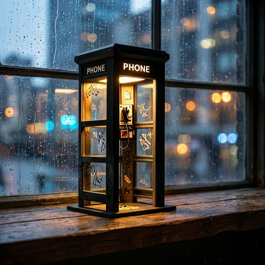 📞Teraz 50% zniżki✨ Lampka nastrojowa w stylu retro budki telefonicznej