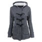 ✨Beperkte voorraad beschikbaar, mis het niet!🔥🔥Dames Winter Warme Jas met Capuchon en Doodsknoop