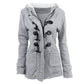 ✨Beperkte voorraad beschikbaar, mis het niet!🔥🔥Dames Winter Warme Jas met Capuchon en Doodsknoop