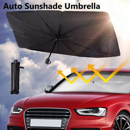 💥 Automatyczny parasol do samochodu | Łatwy w obsłudze i zapewniający kompleksową ochronę 💥 – chroni przed promieniowaniem UV i zmniejsza nagrzewanie się wnętrza ☀️