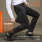 😎(Oferta ograniczona czasowo - 50% zniżki)👖Męskie klasyczne spodnie ze stretchu