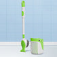 Wall-Mounted Suction Cup Toilet Cleaning Brush Set