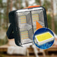 🔥 50% RABATU ✨ Przenośna lampa robocza zasilana energią słoneczną | 4 tryby świecenia