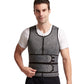 Męska kamizelka modelująca sylwetkę Sauna Vest Waist Trainer Double Belt