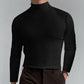 🔥 Męska Bluza z Golfem Slim Fit – Rozciągliwa i Oddychająca, na Siłownię lub Na Co Dzień, Nowoczesny Styl i Komfort 🏃‍♂️📦