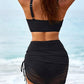 👙Spódniczki kąpielowe, zestawy bikini z wysokim stanem, kostiumy kąpielowe modelujące sylwetkę