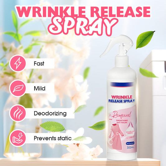 👕 Wielofunkcyjny spray przeciwzmarszczkowy do ubrań – wygładza tkaniny w kilka sekund, bez prasowania! ✨🔥