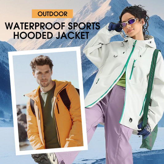 🔥Gratis verzending✈️Outdoor Waterdichte Sportjas met Capuchon