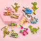🦖 50% zniżki! 🧩 Puzzle logiczne 3D – zestaw 50 elementów z kolorowymi dinozaurami z kreskówek 🎨✨