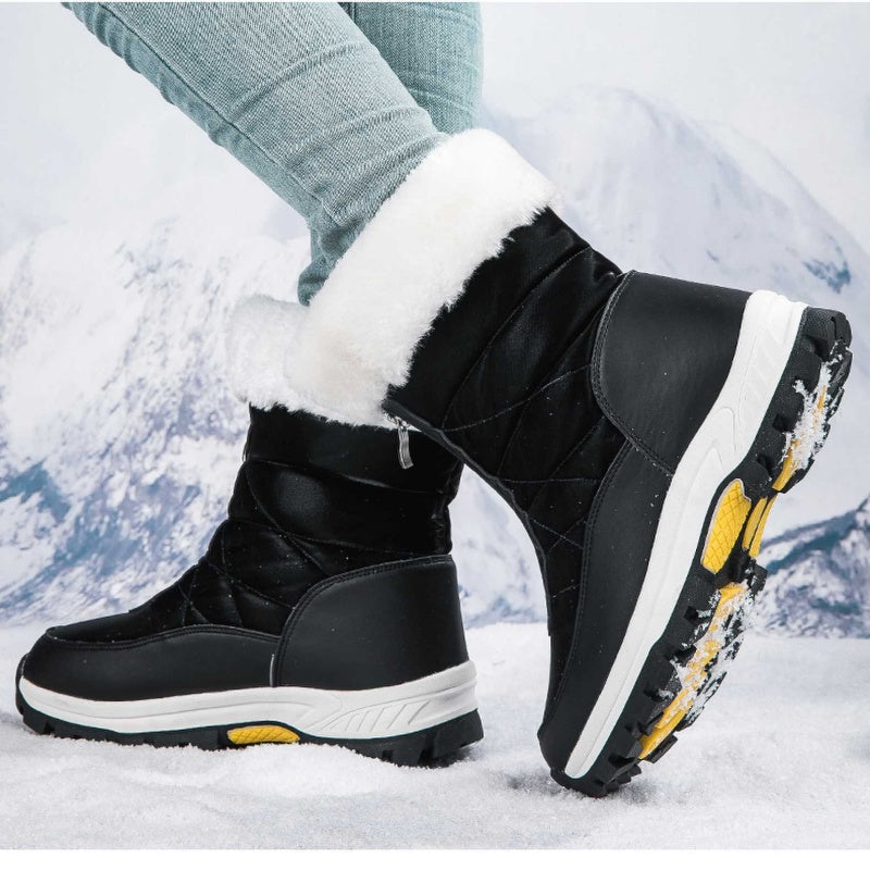 ⏳Tijdelijke korting van 50%⏰Antislip warme snowboots met ritssluiting voor dames👢