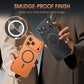 Magnetic Buckle Case with Metal Frame for iPhone
