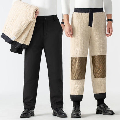 Men’s Cozy Thermal Pants With Graphene Knee Pads