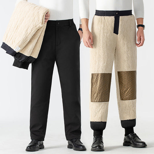 Men’s Cozy Thermal Pants With Graphene Knee Pads