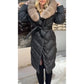 Women's Elegant Casual Cotton Coat with Fur Collar