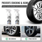 【3+2 gratis】Spray do nabłyszczania i ochrony opon gumowych