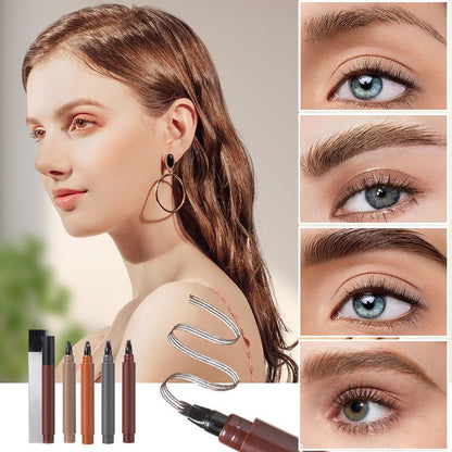 🔥Ostatni dzień – kup 1, drugi gratis!🎁Sprzedaliśmy już ponad 50 tys. sztuk! Prawie wyprzedane ✨✏️ Wodoodporny pisak do brody i brwi z 4 końcówkami – nie rozmazuje się, zapewnia naturalny wygląd i długotrwały efekt 🌟