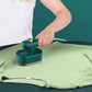 👕 50% RABATU! 💨 Przenośna mini-żelazko parowe – obrotowa o 90°, ceramiczno-tytanowa płyta, idealne na podróże i szybkie prasowanie 🧳