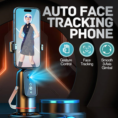 📱 50% ZNIŻKI! 🤖 Automatyczny uchwyt do telefonu ze śledzeniem twarzy i sterowaniem gestami – Idealny do vlogowania, transmisji na żywo i nagrywania wideo bez użycia rąk 🎥