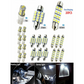 🚗Zestaw 20 uniwersalnych lamp LED do wnętrza samochodu | Pilot RGB, łatwy montaż