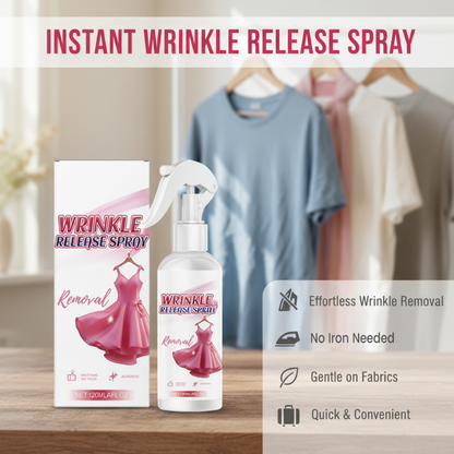 ⏰🔥OFERTA CZASOWA! ⚡ Spray natychmiastowo usuwający elektryzowanie się i wygładzający zagniecenia – gładkie, świeże i gotowe do noszenia ✨