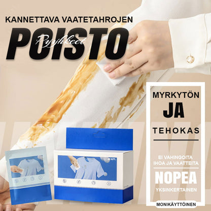 🏆 Kupuj więcej, oszczędzaj więcej 🎁 Przenośne chusteczki do usuwania plam z ubrań – 50% RABATU!
