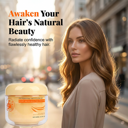 ⏰💗TYLKO TERAZ 50% ZNIŻKI! ✨ Profesjonalna kuracja wygładzająca i nawilżająca do włosów – pożegnaj się z puszeniem się włosów 💆‍♀️