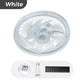 ✨ Lampa z Wentylatorem sufitowym 2w1 – Cicha, Sterowana Pilotem, Nowoczesna! ✨