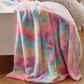 ❄️LETNIA OFERTA SPECJALNA – 50% RABATU🌀 Niezwykle miękki koc z pluszu w stylu tie-dye