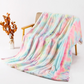 ❄️LETNIA OFERTA SPECJALNA – 50% RABATU🌀 Niezwykle miękki koc z pluszu w stylu tie-dye