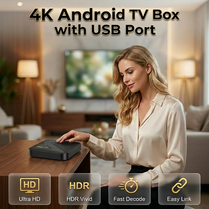 📹 OGRANICZONA CZASOWO ZNIŻKA 50%! ✨ Urządzenie Android TV z Bluetooth