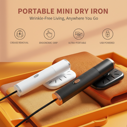 🔌Przenośna mini żelazko ręczne USB👔 Bez zmarszczek w 30 sekund!