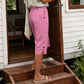 Letnie, przewiewne damskie spodnie capri w stylu casual
