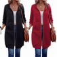 🔥 50% KORTING ✨ Lange Hoodie Jas – Warm & Zacht met Fleece