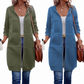 🔥 50% KORTING ✨ Lange Hoodie Jas – Warm & Zacht met Fleece
